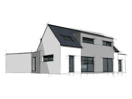 maison individuelle saint-evarzec
